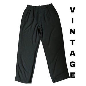 Vintage Liz Claiborne dotted stripped trousers